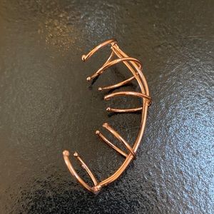 Rose gold ear cuff